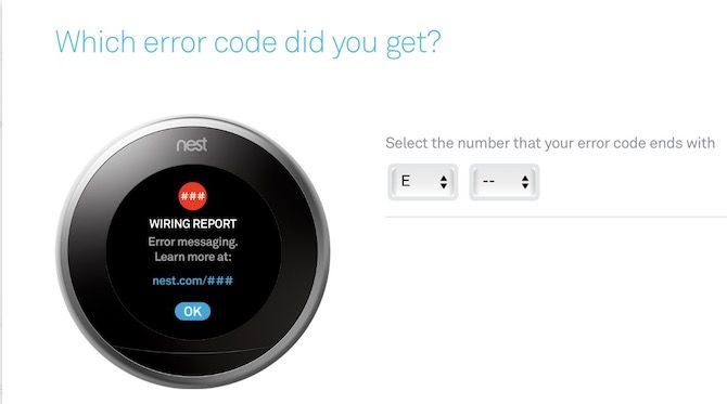 Как настроить и использовать код ошибки Nest Learning Thermostat