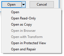 Microsoft Word 2016 открытие и ремонт