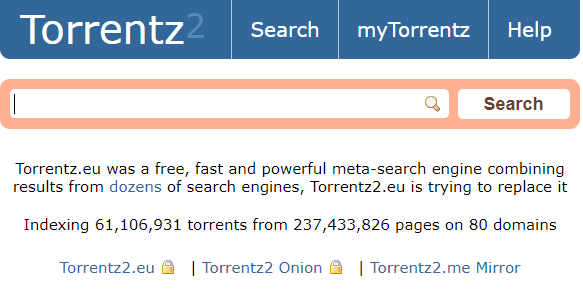 Лучшие 6 бесплатных торрент-альтернатив для The Pirate Bay torrentz2