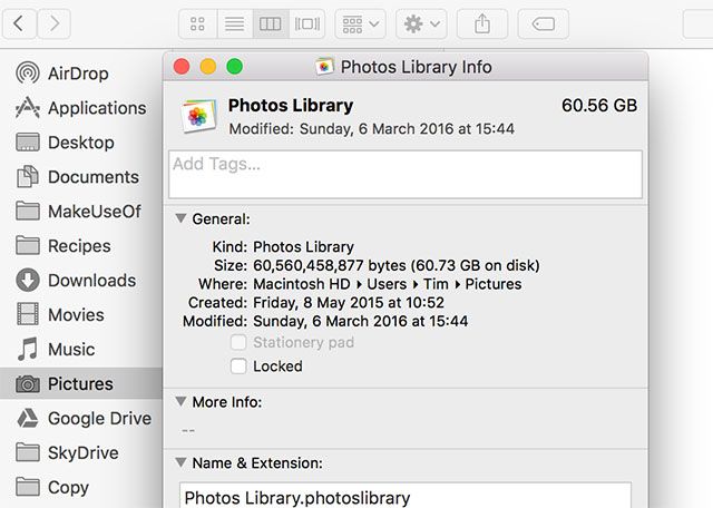 Переместите резервные копии, приложения и фотографии с вашего MacBook, чтобы создать свободную космическую фотобиблиотеку