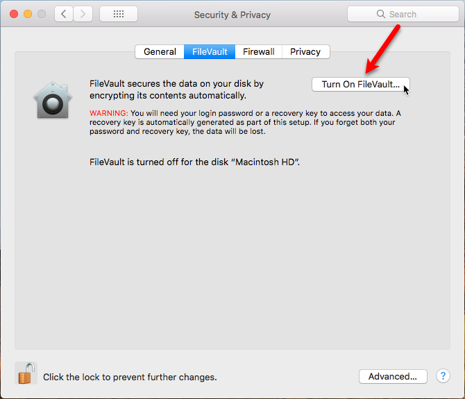 Руководство по безопасности Ultimate Mac: 20 способов защитить себя 10 Включите FileVault