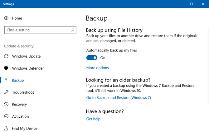 История файлов Windows Руководства по резервному копированию и восстановлению Windows 3