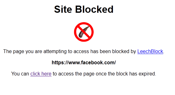 как заблокировать сайты
