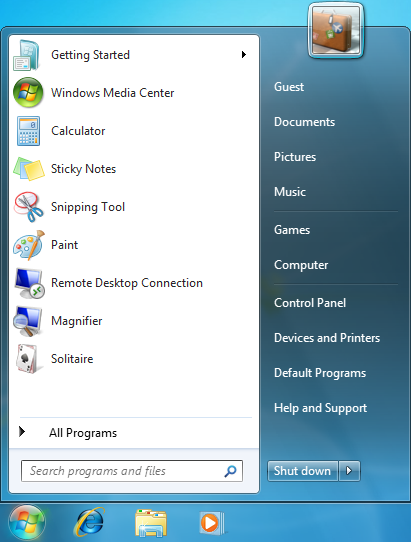 Windows7StartMenu
