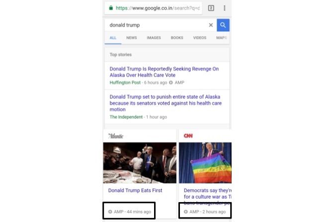Поиск Google amp Дональд Трум