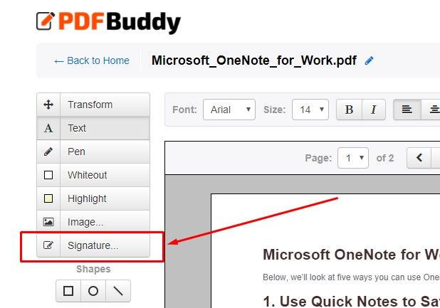 подписать PDF с приятелем PDF