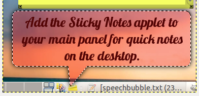 Как создать речевые пузыри для скриншотов в GIMP 04