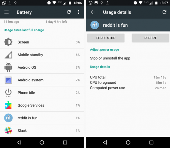 приложение для батареи Android