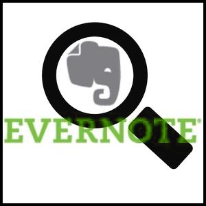 функция поиска evernote