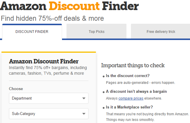 Amazon-Discount-Finder-UK