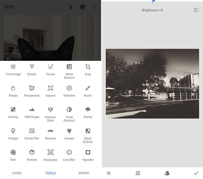 лучшие приложения для редактирования фотографий для iphone - Google Snapseed
