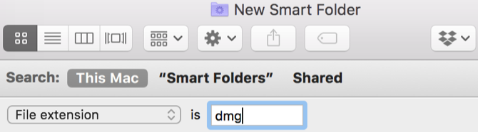 Файлы Mac Smart Mac для папок
