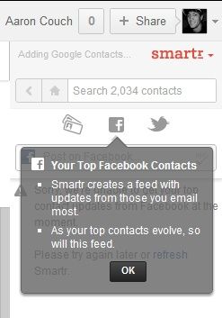 Превратите Gmail в продуктивного зверя с помощью этих расширений Chrome [Beta Invites] Smartr Inbox Top Контакты Facebook