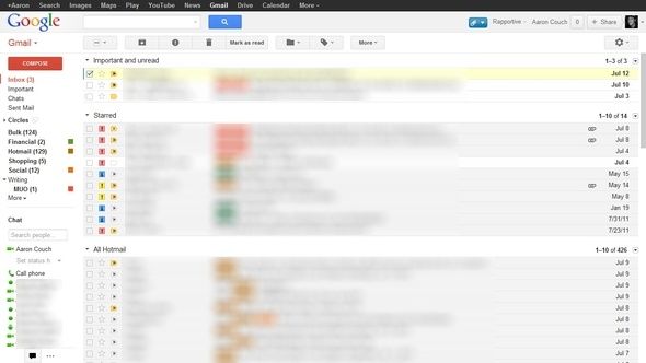 Превратите Gmail в высокопроизводительного зверя с помощью этих расширений Chrome [Beta Invites] Gmelius Gmail Before1