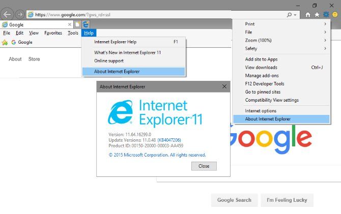 ответы на распространенные вопросы об Internet Explorer