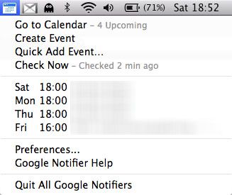 Google Calendar Sync Mac