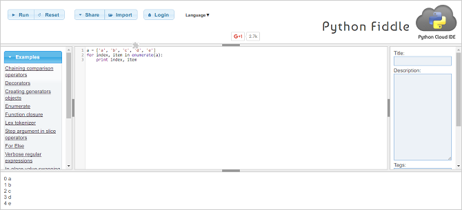 Попробуйте Python в вашем браузере с этими бесплатными интерактивными интерактивными оболочками Python.