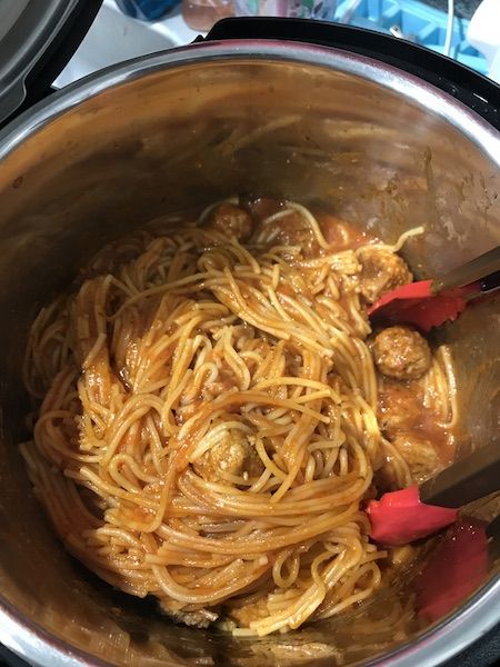 спагетти быстрого приготовления