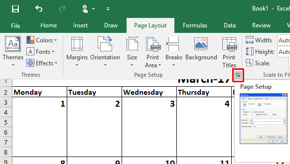Как сделать шаблон календаря в Excel Excel Calendar Template 7