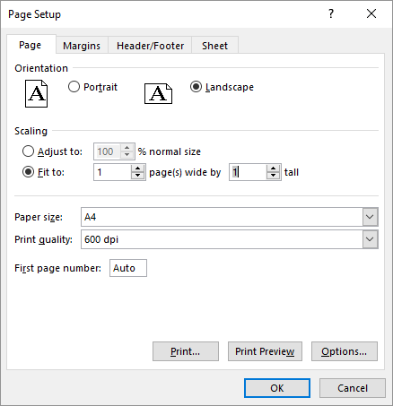 Как сделать шаблон календаря в настройках страницы Excel Excel