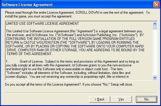 скриншот лицензии на программное обеспечение