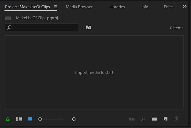 Adobe Premiere Импорт - вырезать видео Adobe Premiere