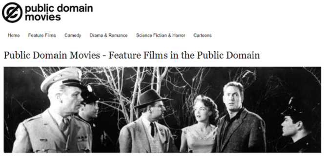 Лучшие сайты общественного достояния для фильмов - Public Domain Movies