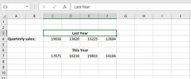 Использование Merge в Excel для форматирования