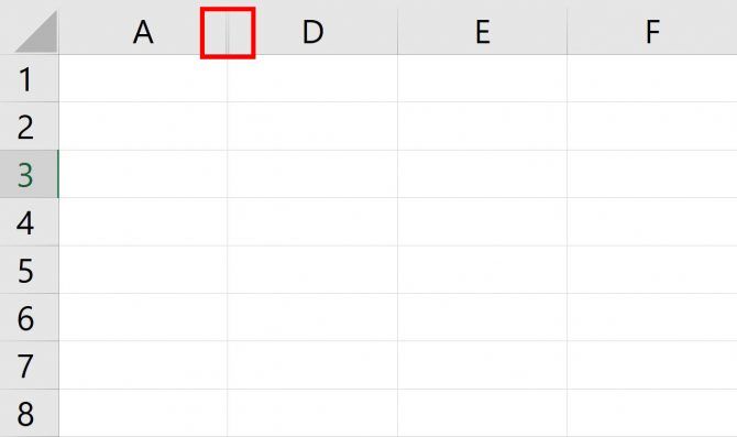 Как скрыть или показать столбцы и строки в Excel Скрытые столбцы Excel e1512420345841
