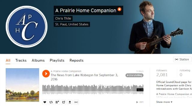 Домашний подкаст Prairie на SoundCloud