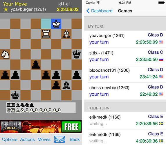 10 потрясающих кроссплатформенных мобильных многопользовательских игр, в которые нужно играть в шахматы