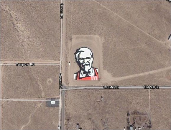 спутниковая фотография с помощью карт Google
