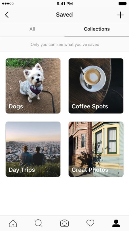 Instagram делает закладки намного более полезными коллекциями Instagram, добавленными из сохраненных сообщений