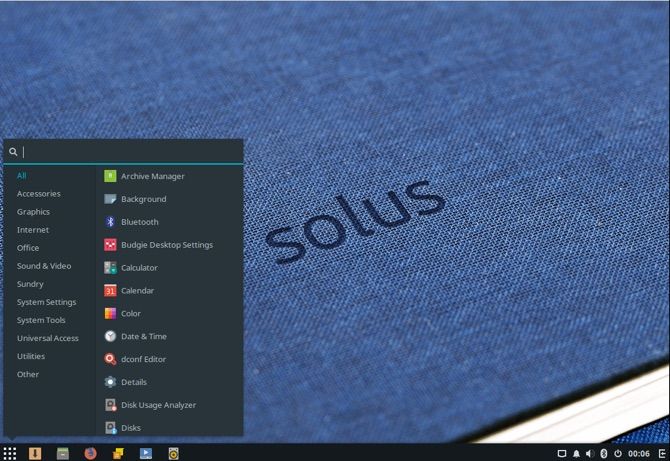 Solus Desktop Linux