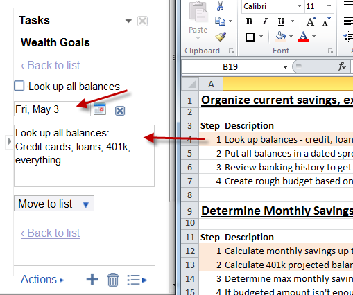 Используйте задачи Excel и Google для создания лучшего инструмента управления целями.
