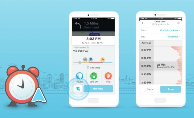 Мобильное приложение Waze