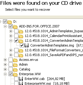 Бесплатный CD / DVD инструмент восстановления файлов - CD Recovery Toolbox CD Toolbox1