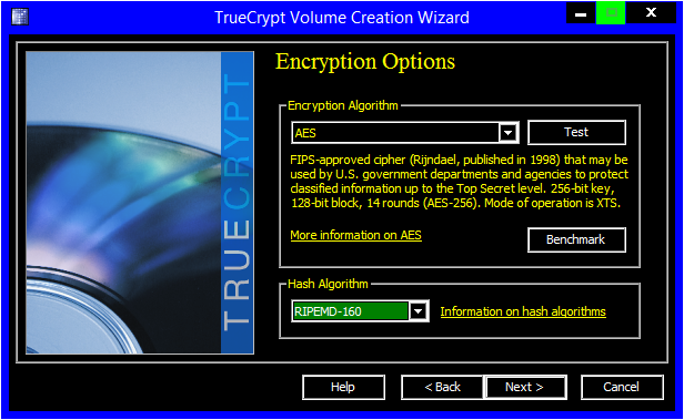 TrueCrypt шифрование