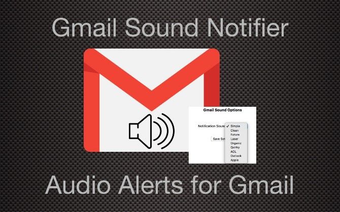 получить звуковое оповещение при получении нового письма в gmail