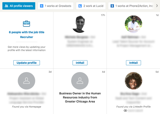 Кто просмотрел ваш профиль в LinkedIn Premium