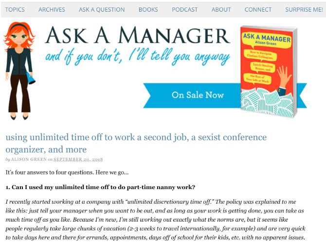 Ask A Manager дает советы о том, как бороться с надоедливыми коллегами