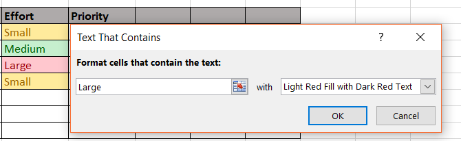Условное форматирование Excel - работа