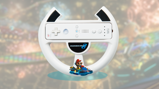 Марио картинг колесо