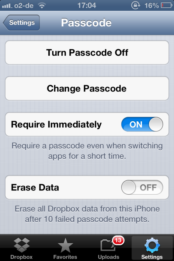 Dropbox - одно из обязательных приложений, если у вас есть пароль для iPhone