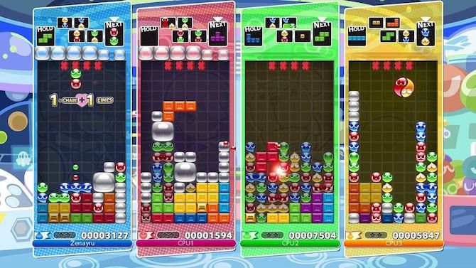 Nintendo Switch Puyo Puyo Tetris