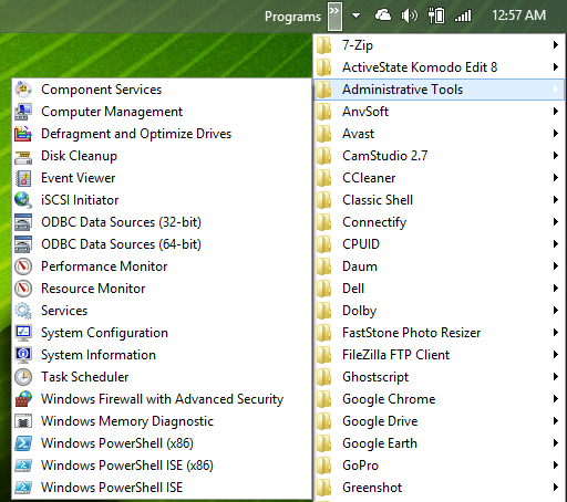 Как продуктивно использовать Windows 8 Несмотря на современный интерфейс 2 Список программ Taskbar1