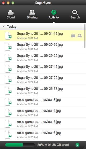 Sugarsync 2.0 обзор