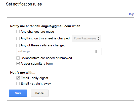 5 удивительных причин использования Google Forms Правила уведомления о причинах Google Forms