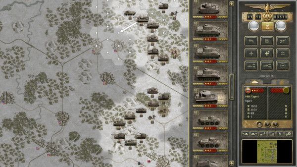 Стратегическая игра Второй мировой войны танкового корпуса