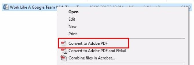Adobe Acrobat Pro DC Мини-руководство PDF-файлы